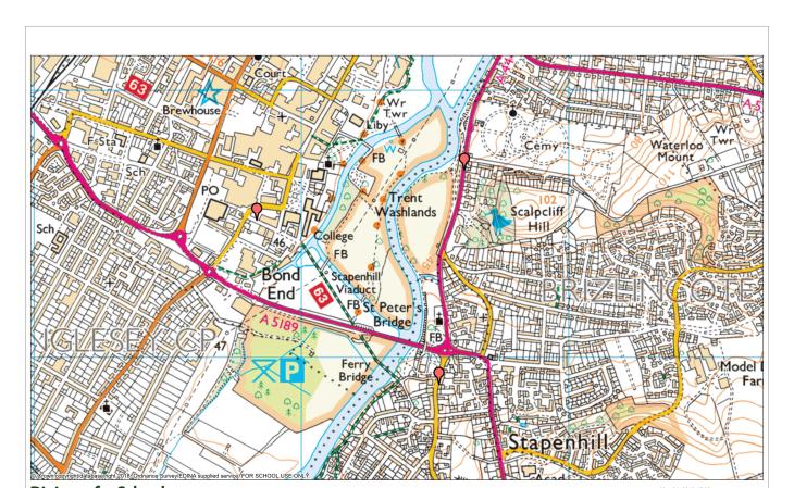 Stapenhill to Burton walk